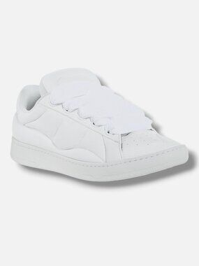 Lanvin Men's White Curb XL Low-Top Lace-Up Sneakers Shoes Size EU:39 US:6